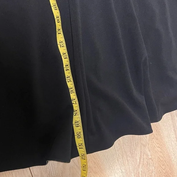 Aidan Mattox by Adrianna Papell Black One Shoulder Gown - Picture 13 of 13